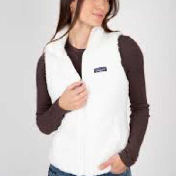 Patagonia Los Gatos Vest White Medium NWT - Picture 1 of 6